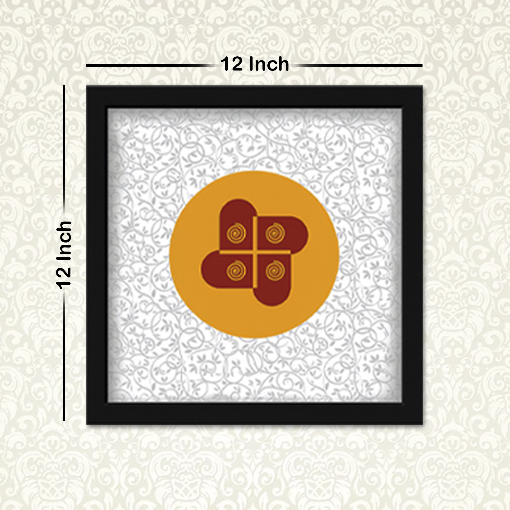 Vasudha Symbol Photo Frame For Money Attraction